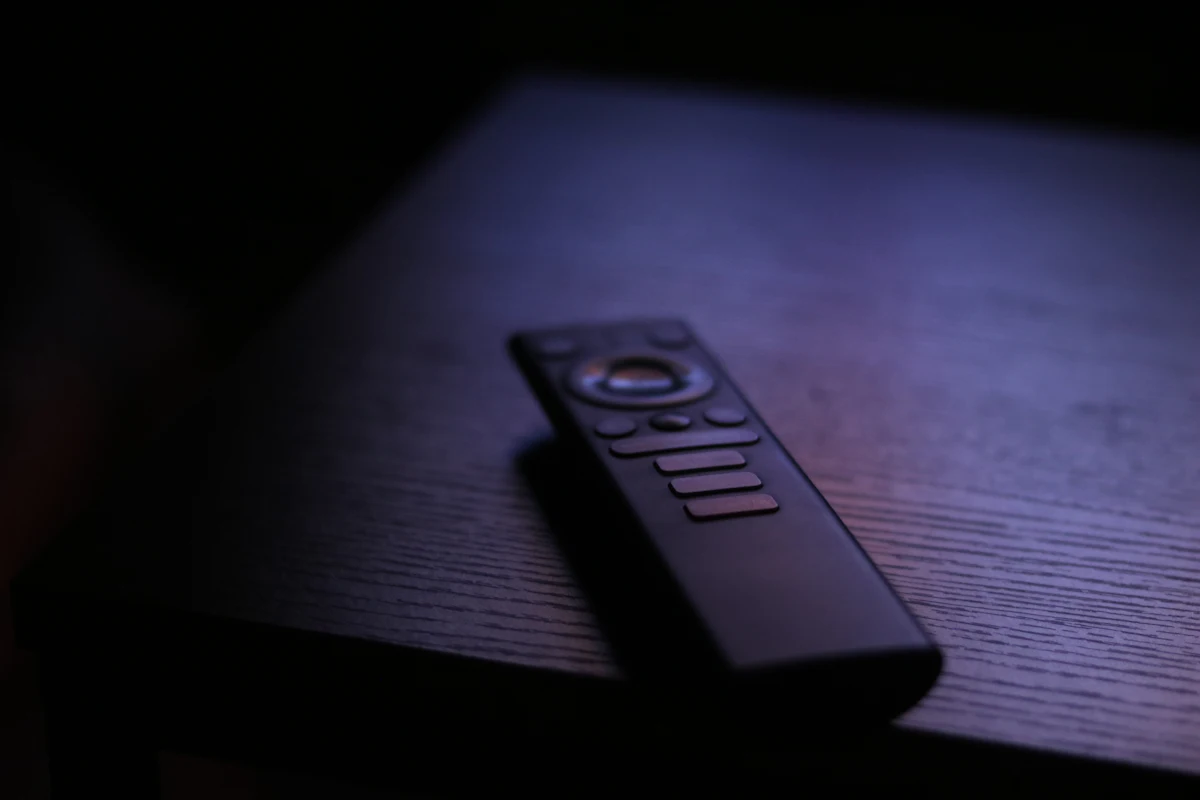 Afstandsbediening van een Android TV-kastje voor TiviMate